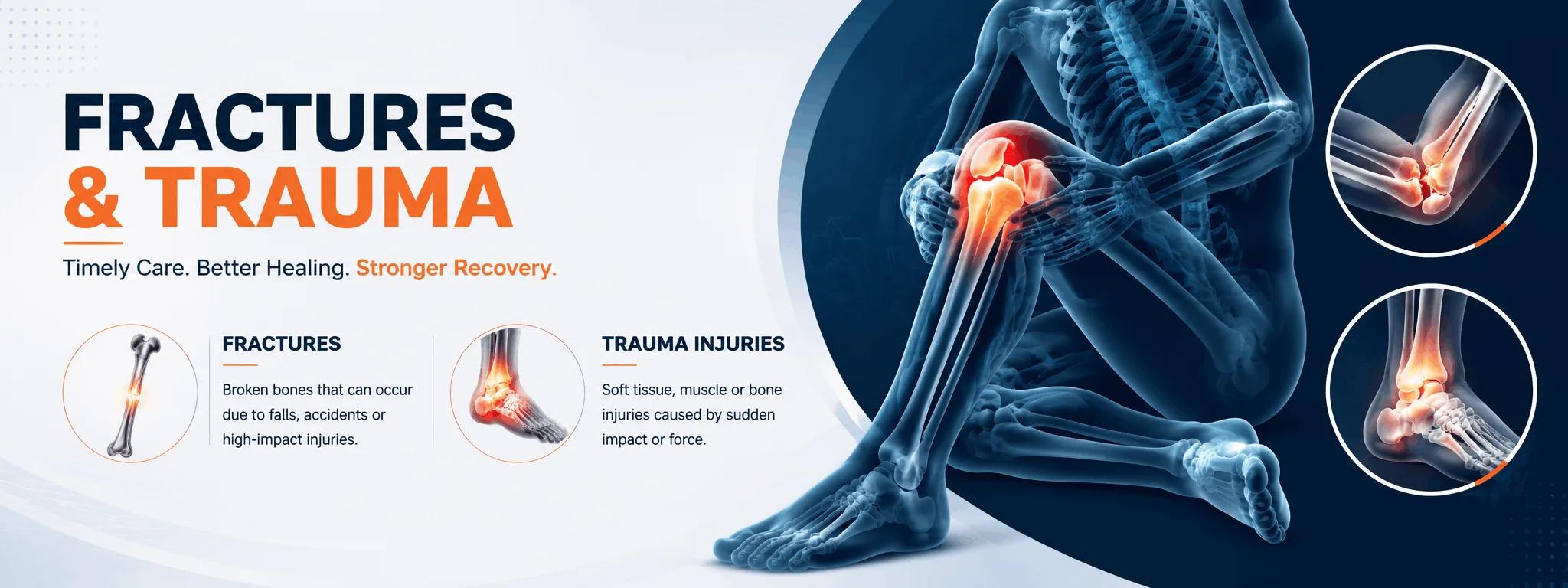 Fractures — diagnosis and treatment in Jaipur